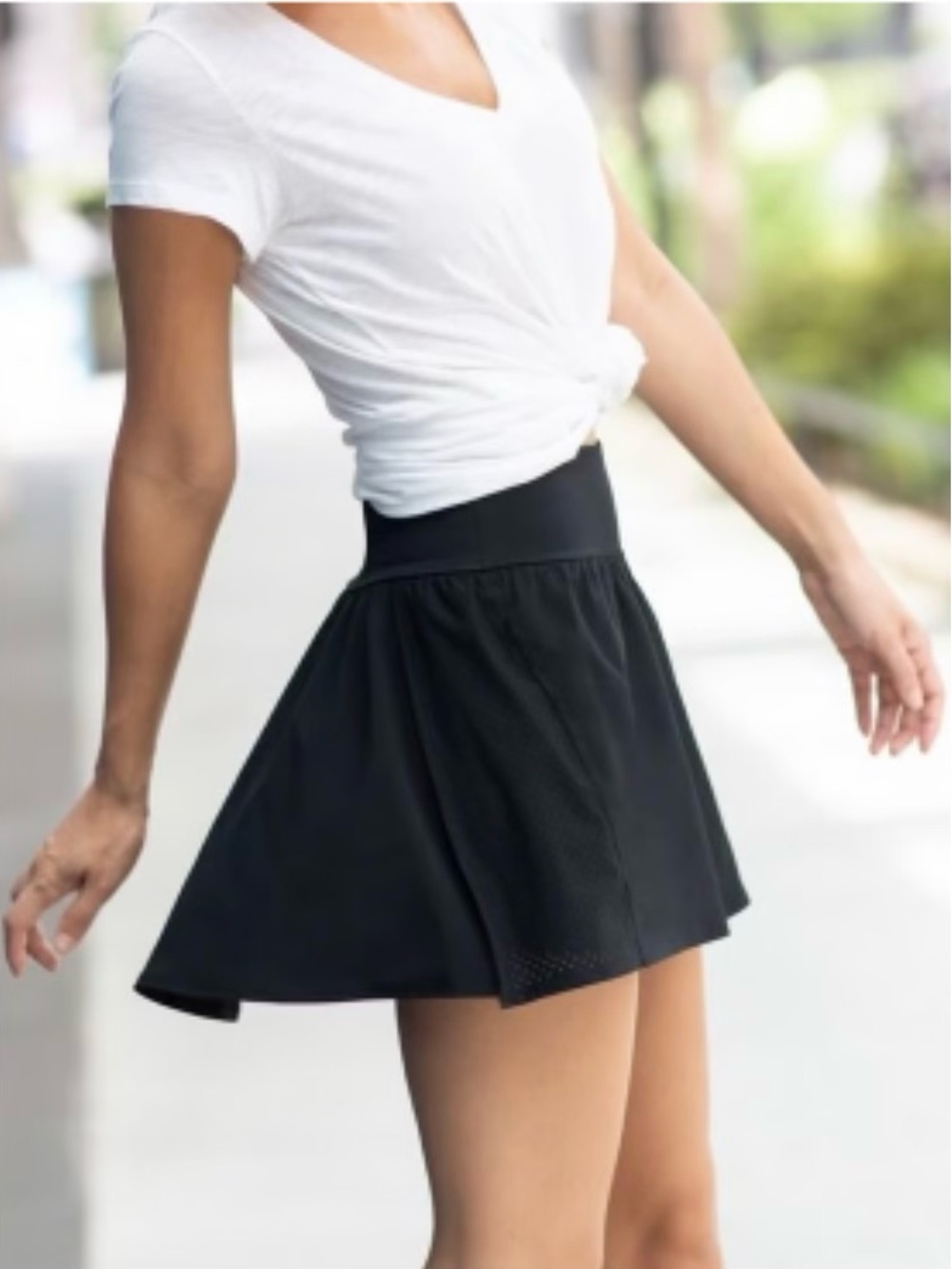 SPANX Get Moving 17” Active Skort - XS Tennis Pickleball Golf